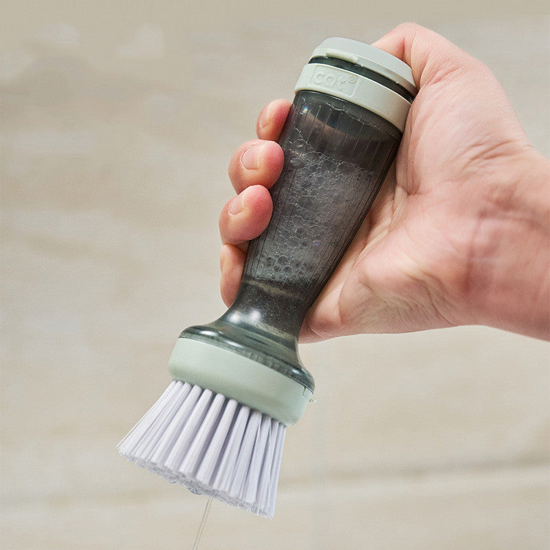 Dish Brush with Soap Dispenser