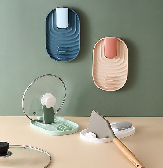 Wall-Mounted Pot Lid Holder