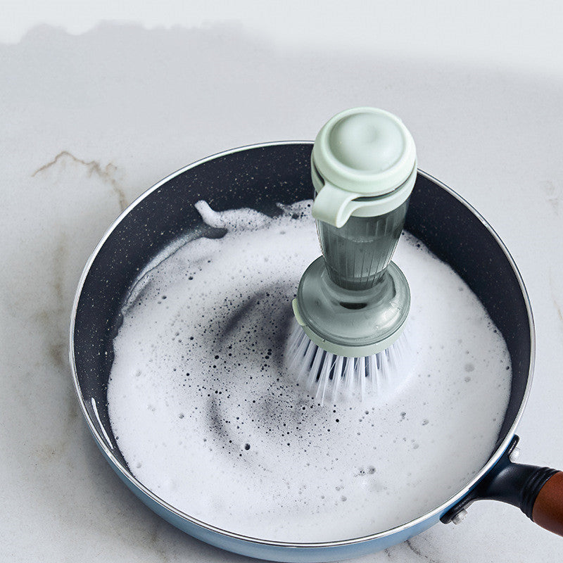 Dish Brush with Soap Dispenser