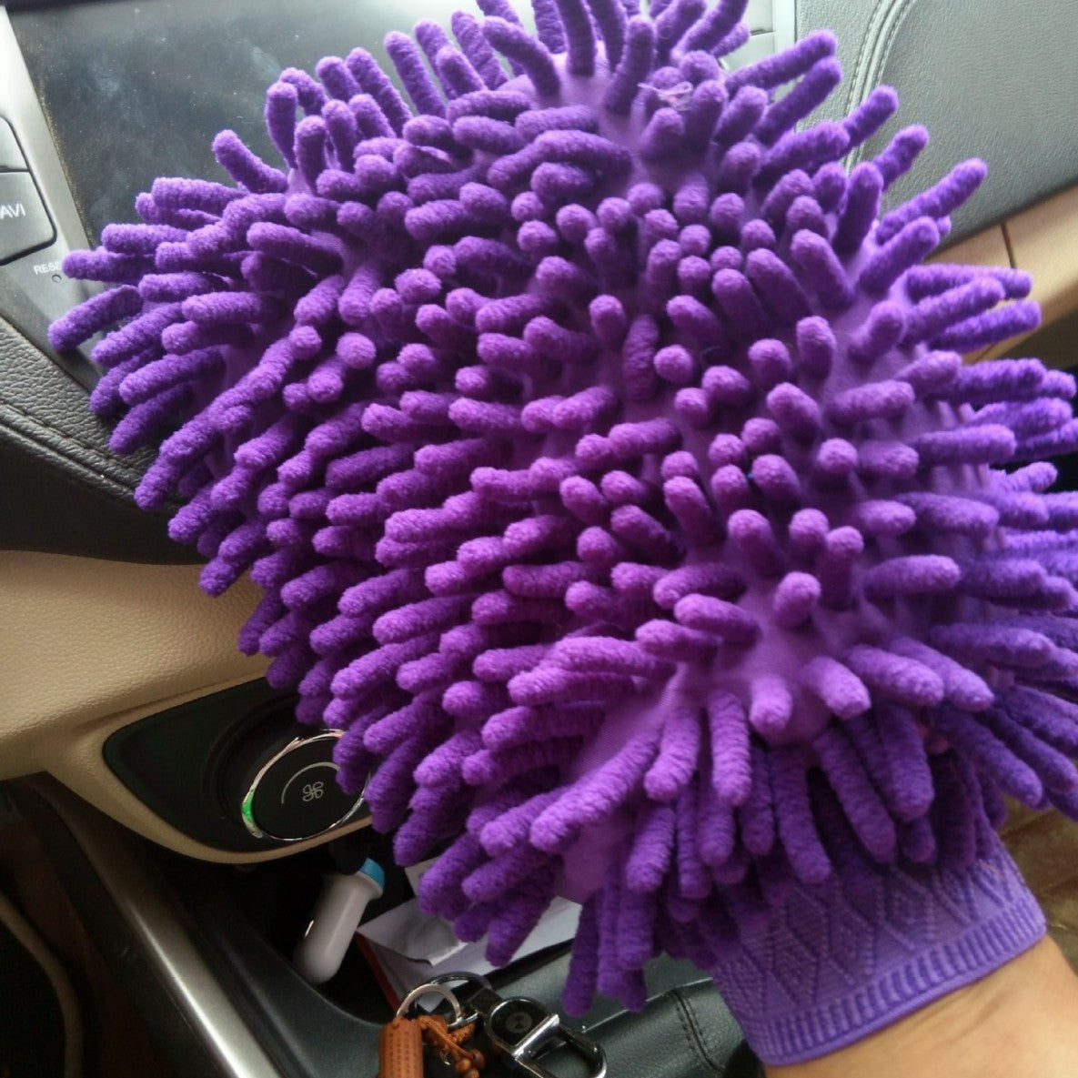Household Foaming Cleaning Gloves