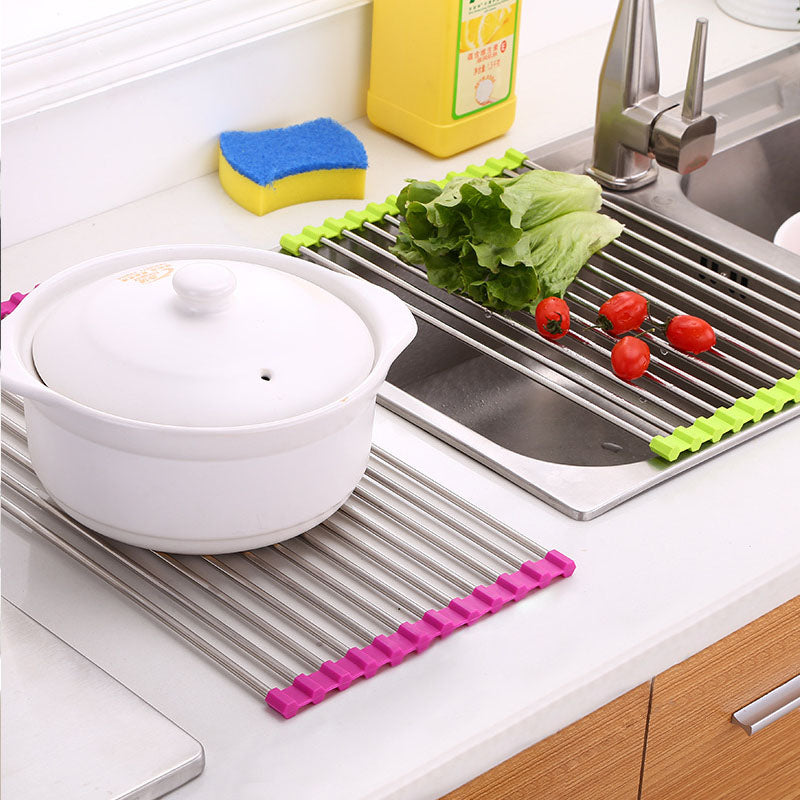 Stainless-Steel Sink Rack