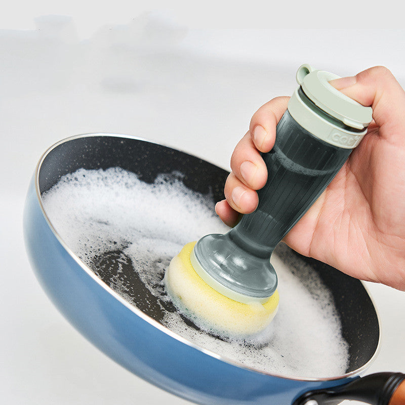 Dish Brush with Soap Dispenser