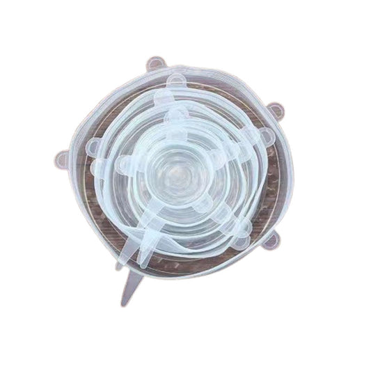 Reusable Stretch Silicone Lids Set