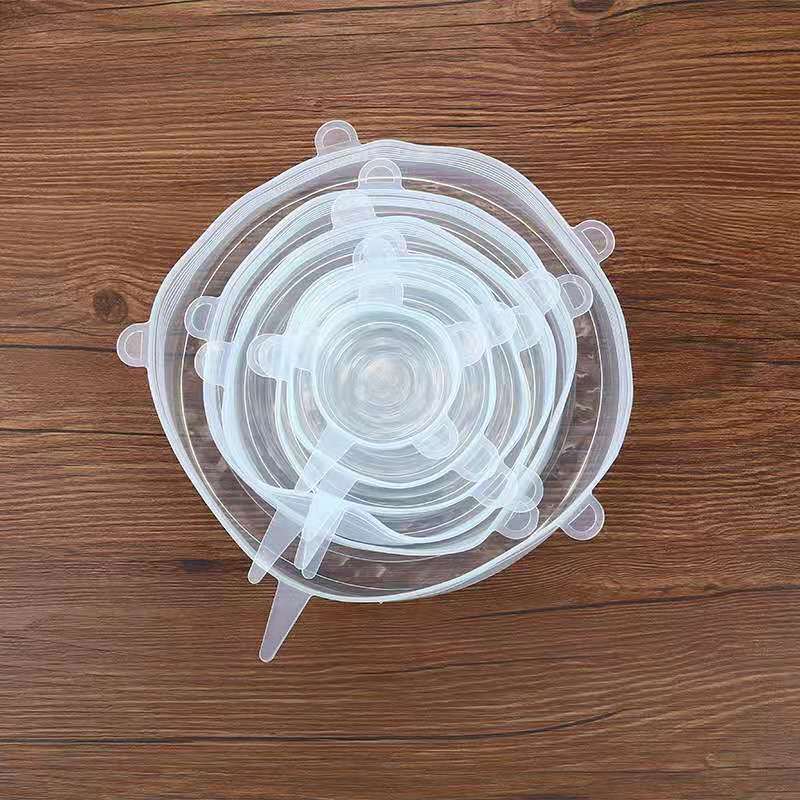 Reusable Stretch Silicone Lids Set